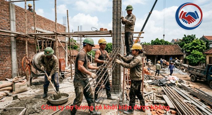 Công ty nợ lương có khởi kiện được không 2026