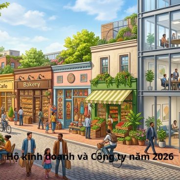 Hộ kinh doanh và Công ty năm 2026