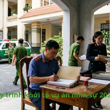 Quy trình khởi tố vụ án hình sự 2026
