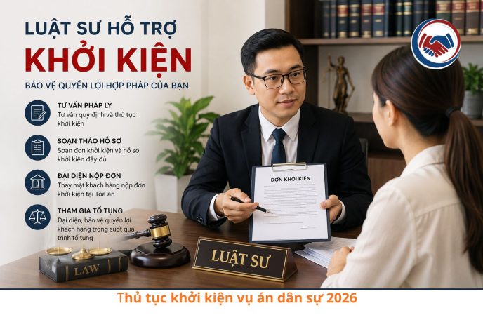 Thủ tục khởi kiện vụ án dân sự 2026