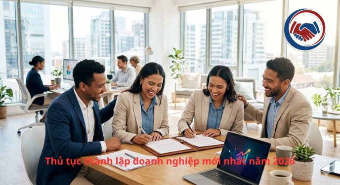 Thủ tục thành lập doanh nghiệp mới nhất năm 2026