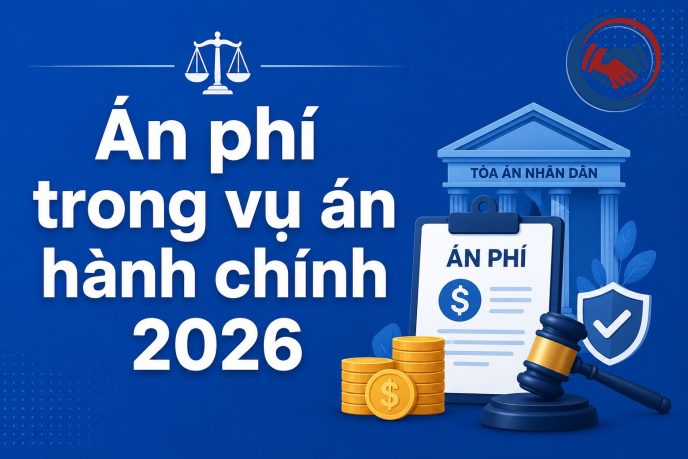 Án phí trong vụ án hành chính 2026