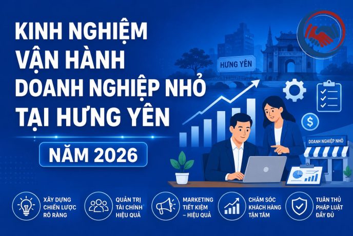 Kinh nghiệm vận hành doanh nghiệp nhỏ tại Hưng Yên 2026