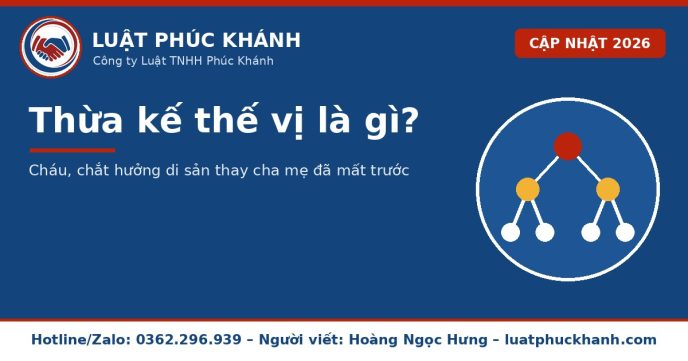 Thừa kế thế vị 2026 – Luật Phúc Khánh